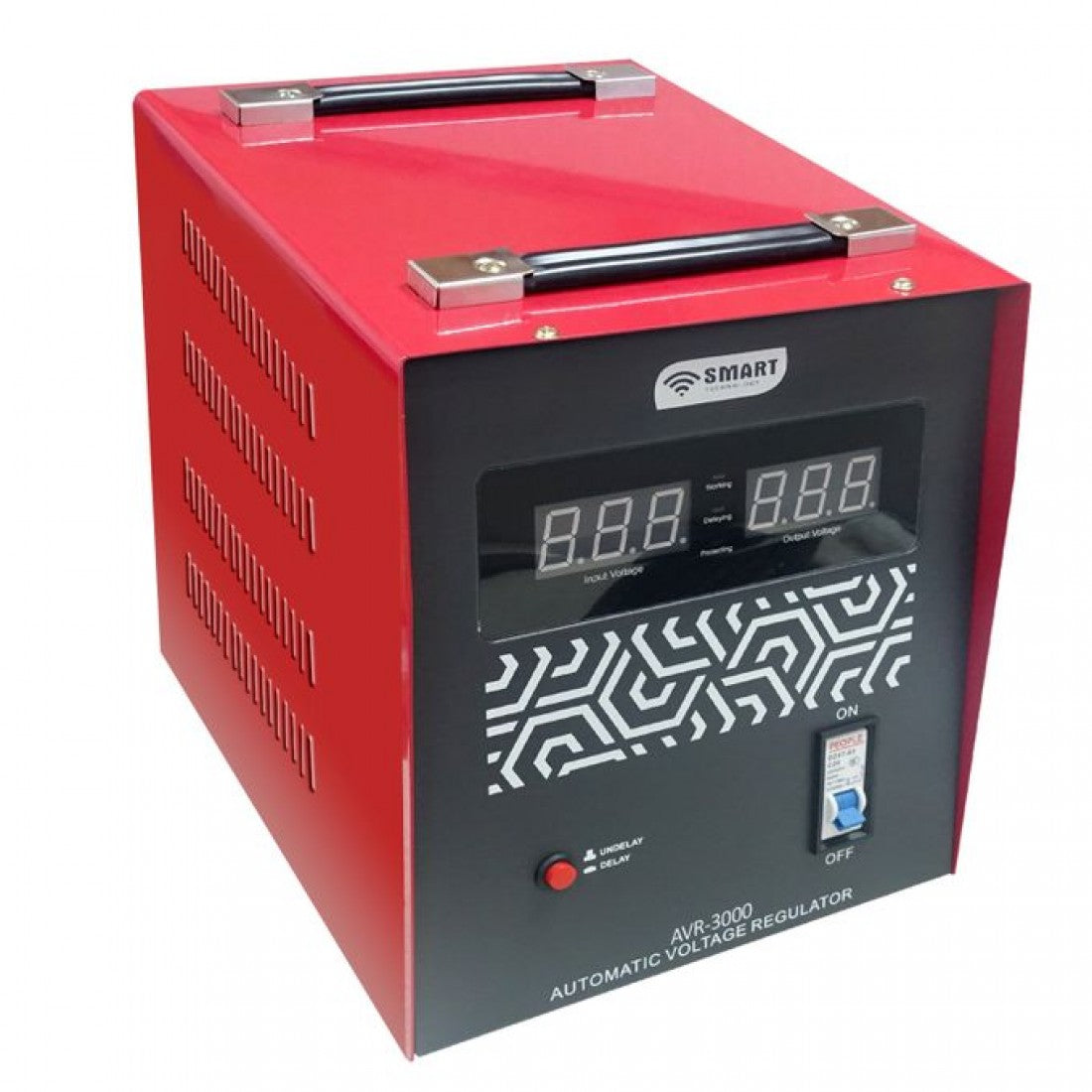 SMART TECHNOLOGY Stabilisateur AVR-2000Va - Rouge SMART TECHNOLOGY Stabilisateur AVR-2000Va - Rouge